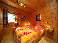 Schlafzimmer Ferienhaus in Bayern